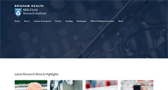 Desktop Screenshot of bwhresearch.org